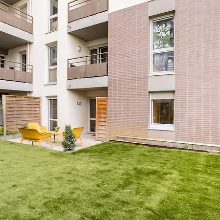 Apartment Garden /20 Min Champs Elysees /30 Min Eiffel Tower